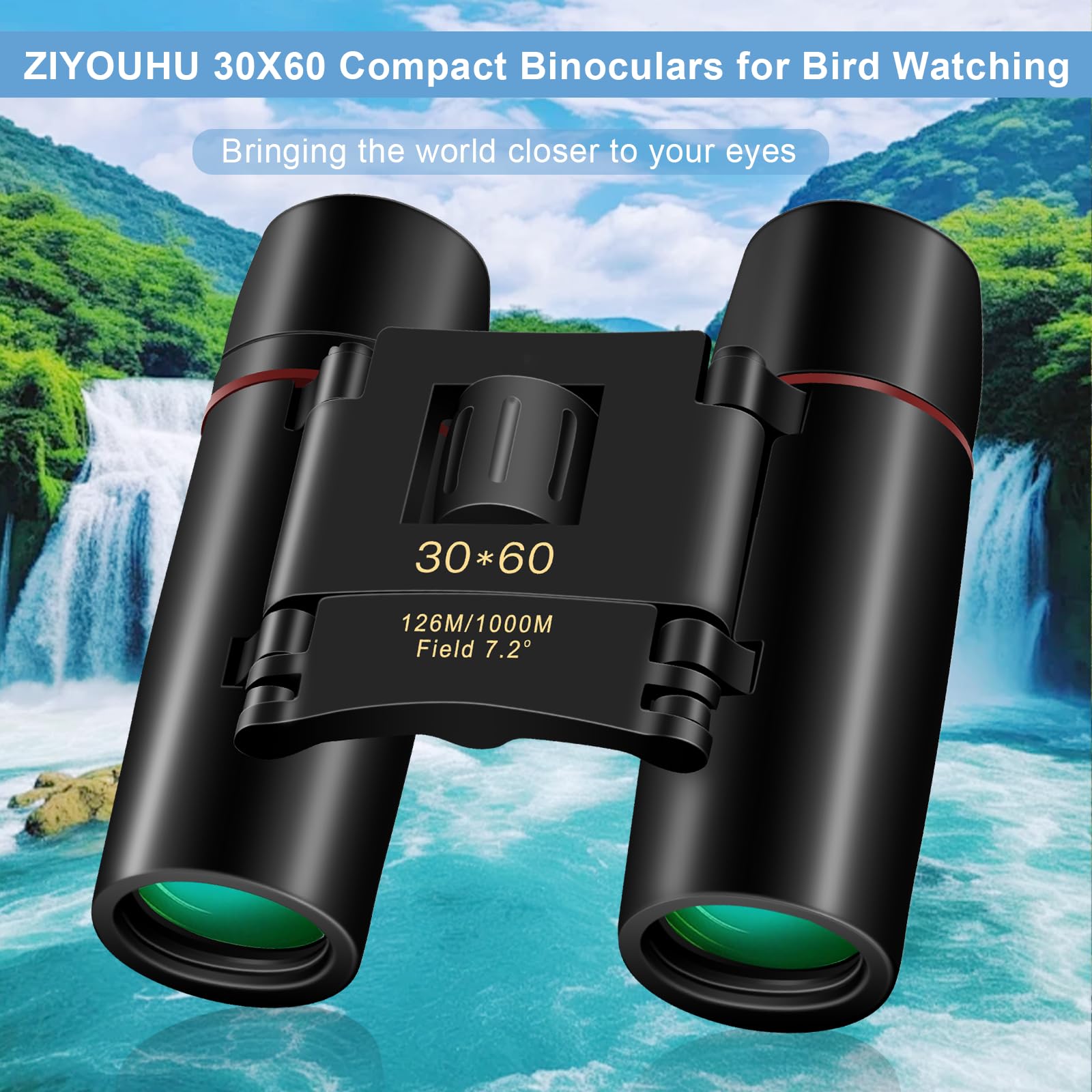 30x60 Binoculars for Adults Sm - Hunting Thermal Imaging Scope ulasan dan harga