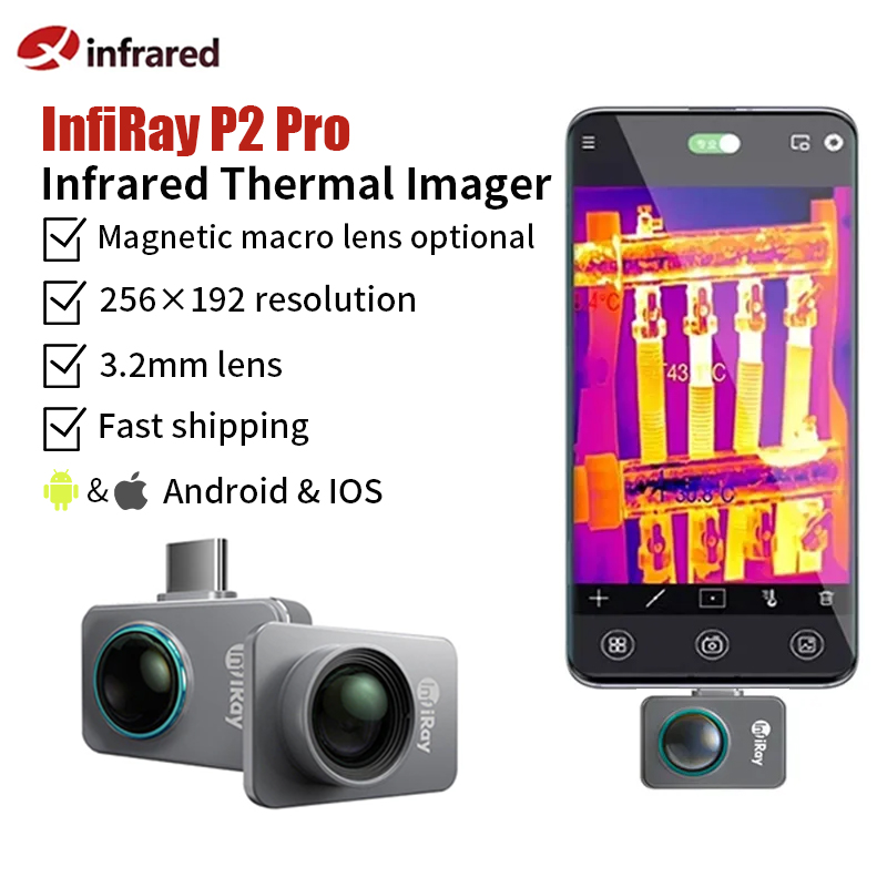 Infiray P2 Pro Thermal Camera  - Nf 521 Thermal Imaging Camera ulasan dan harga