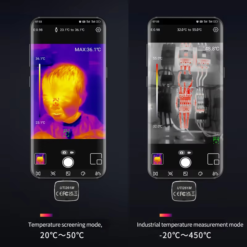 UNI-T UTi261M Thermal Camera 2 - Thermal Imaging Camera 256X192 ulasan dan harga
