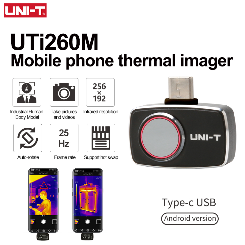 UNI-T Thermal Imager For Smart - Thermal Imaging Camera 256X192 ulasan dan harga