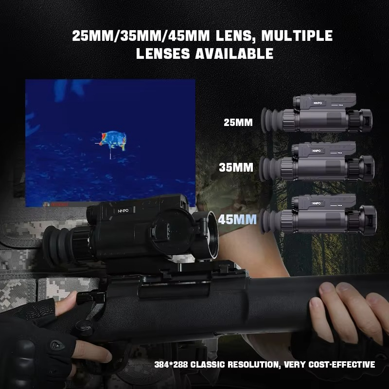 TRS-325LRF 384X288 Resolution  - Hunting Thermal Imaging Scope ulasan dan harga