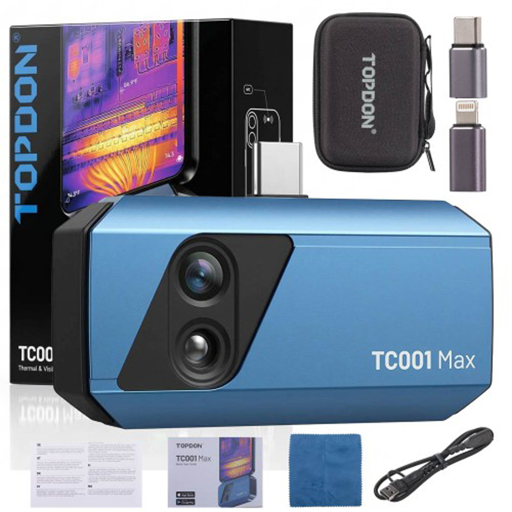 TOPDON TC001 Max Dual-Lens The - Topdon Tc001 Thermal Camera ulasan dan harga