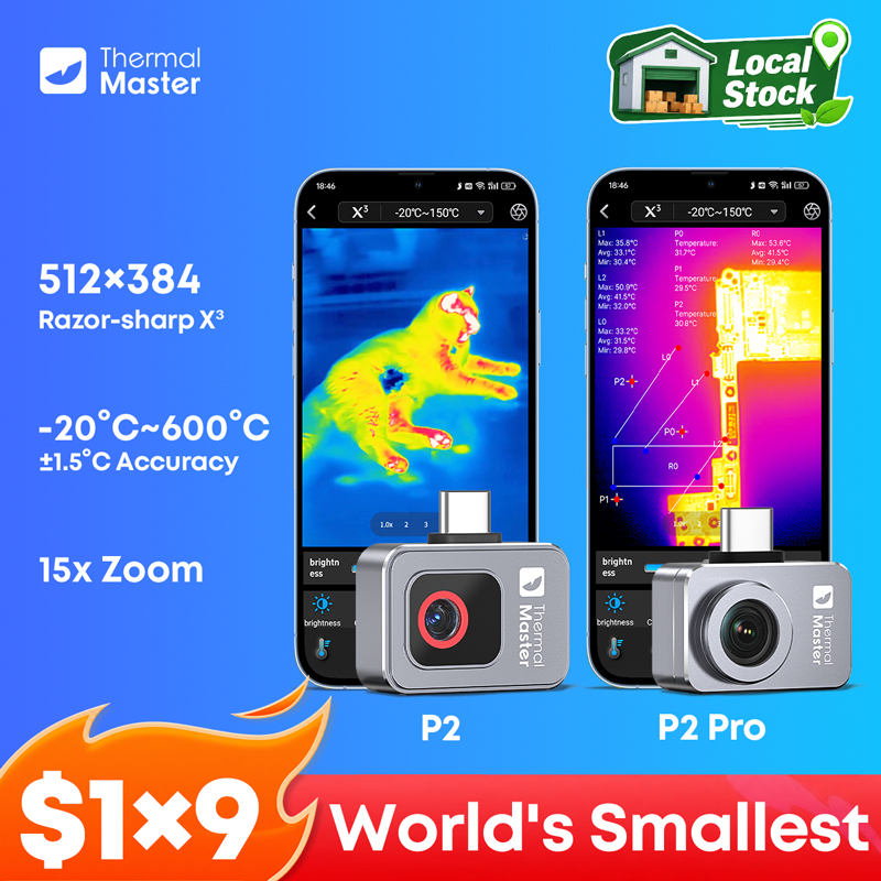 P2//P2Pro Thermal Imaging Came - Infiray P2 Pro Macro Lens ulasan dan harga